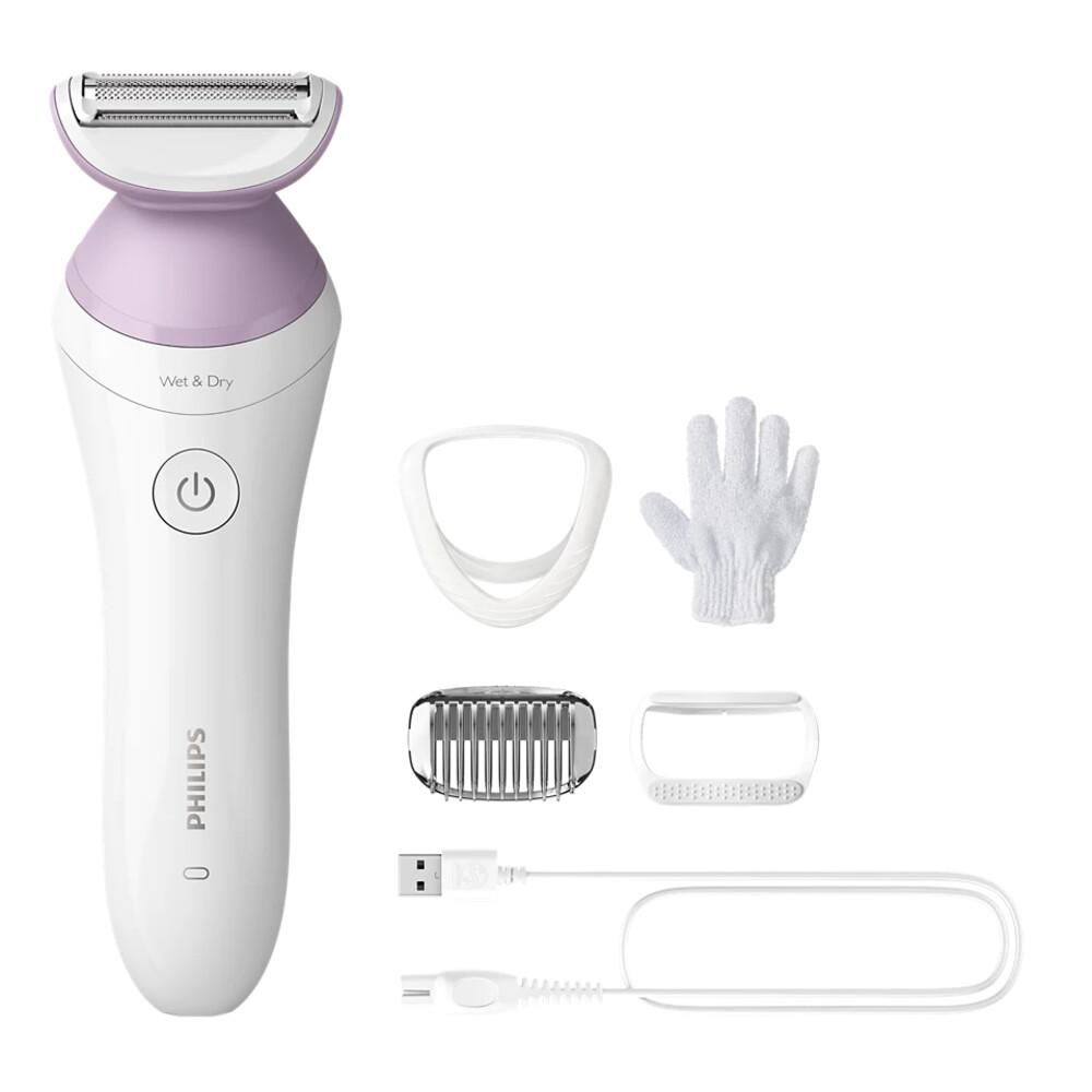 Philips Ladyshave Scheerapparaat Series 6000 BRL136/001 set