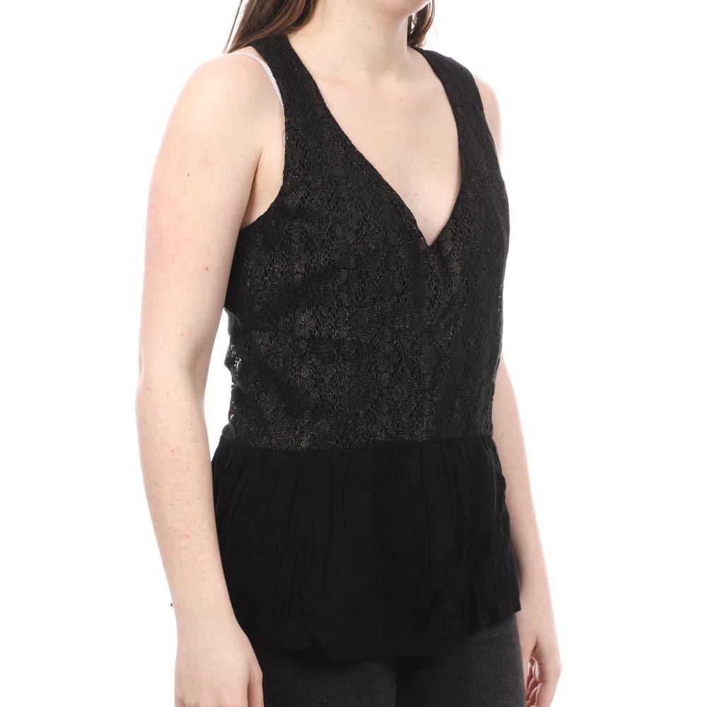 Teddy Smith Débardeur Noir Femme Teddy Smith Thaya