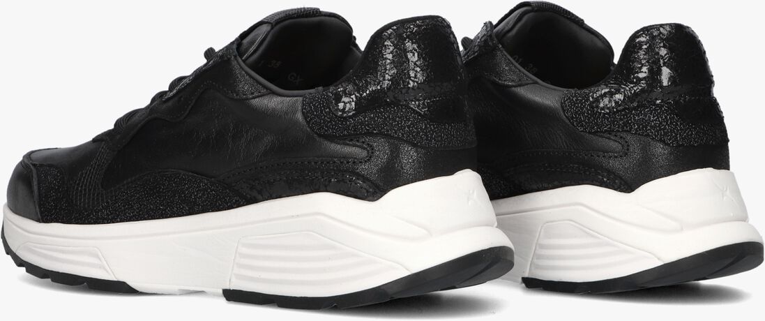 zwarte xsensible lage sneakers rainbow