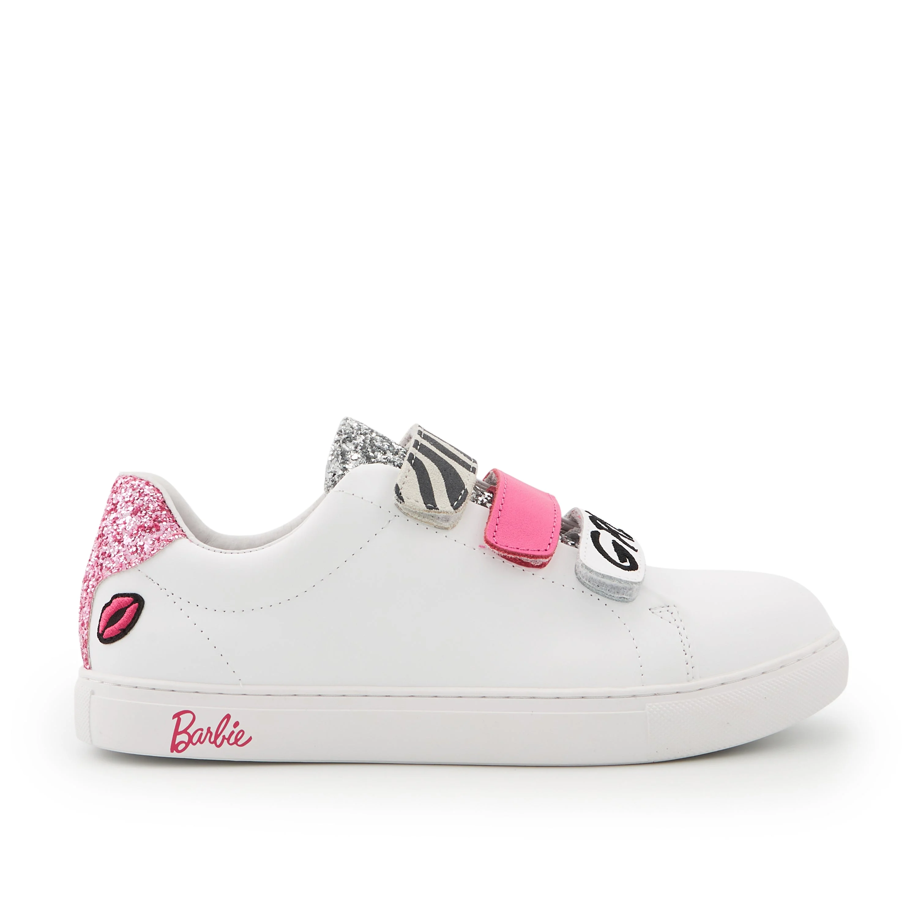 EDITH GRL PWR ZEBRA - Sneakers en cuir | Blanc