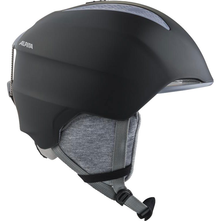 Alpina Grand JR Skihelm Kinder mattschwarz