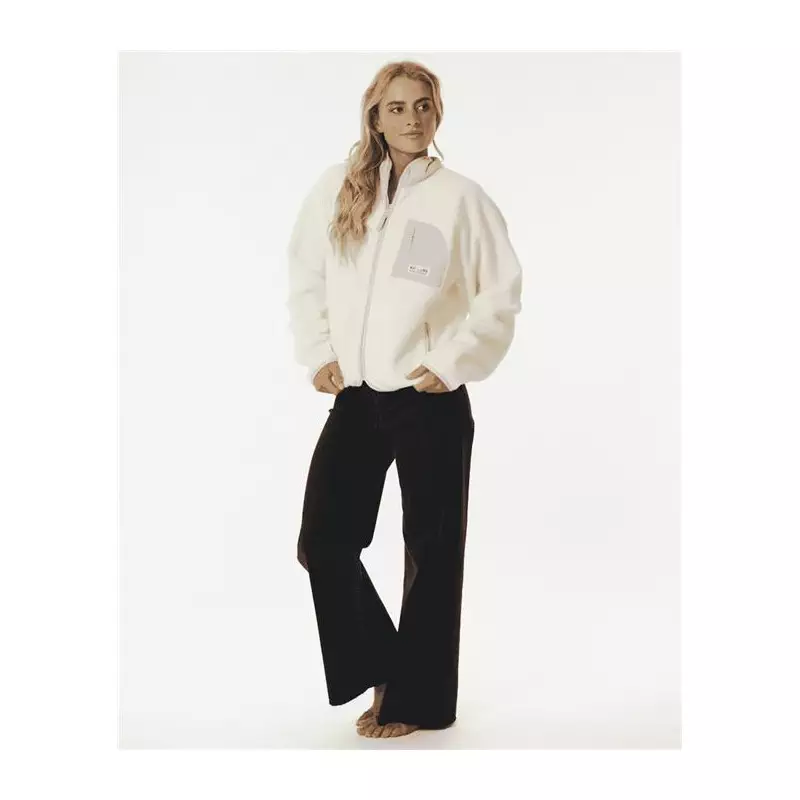 Veste femme RIPCURL Locals Only Polar Fleece Cream L