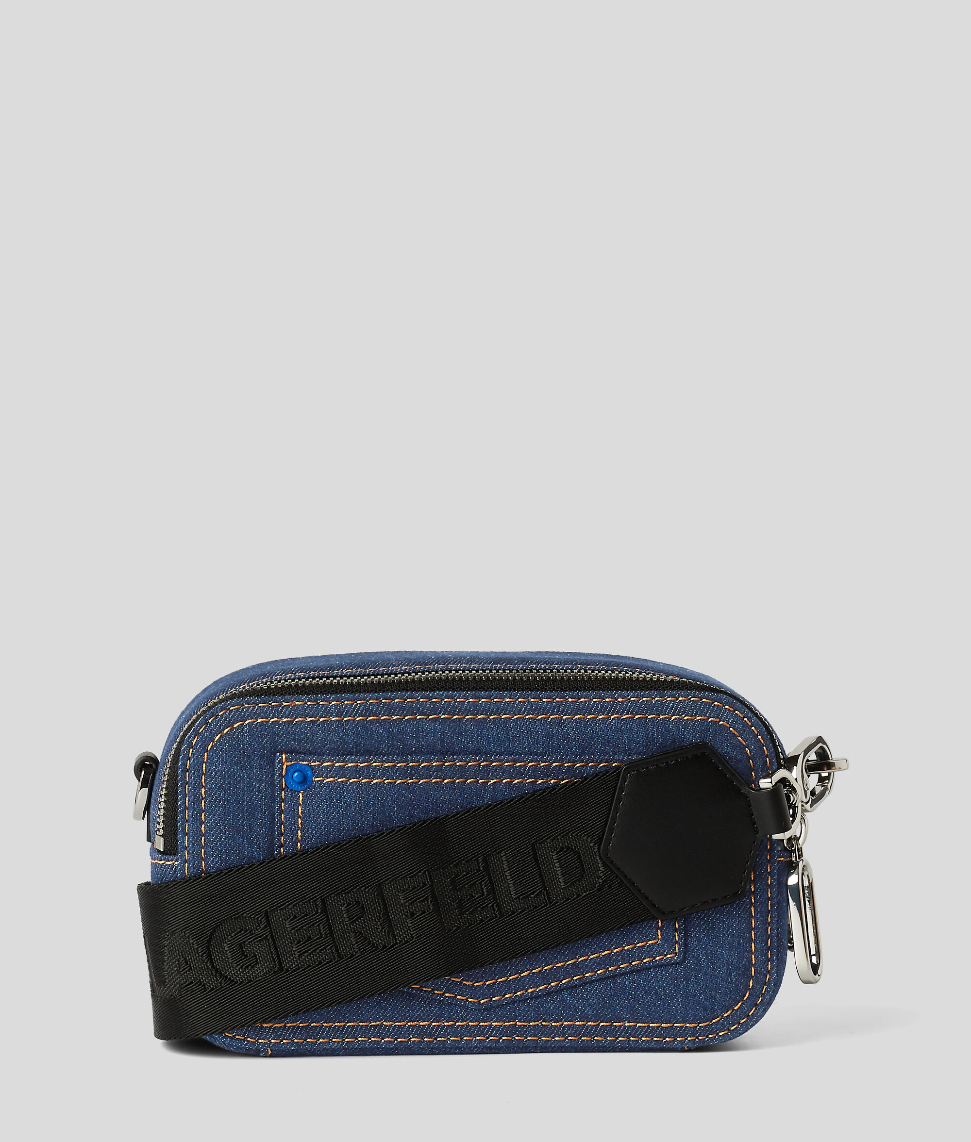 Sac caméra en denim KLJ