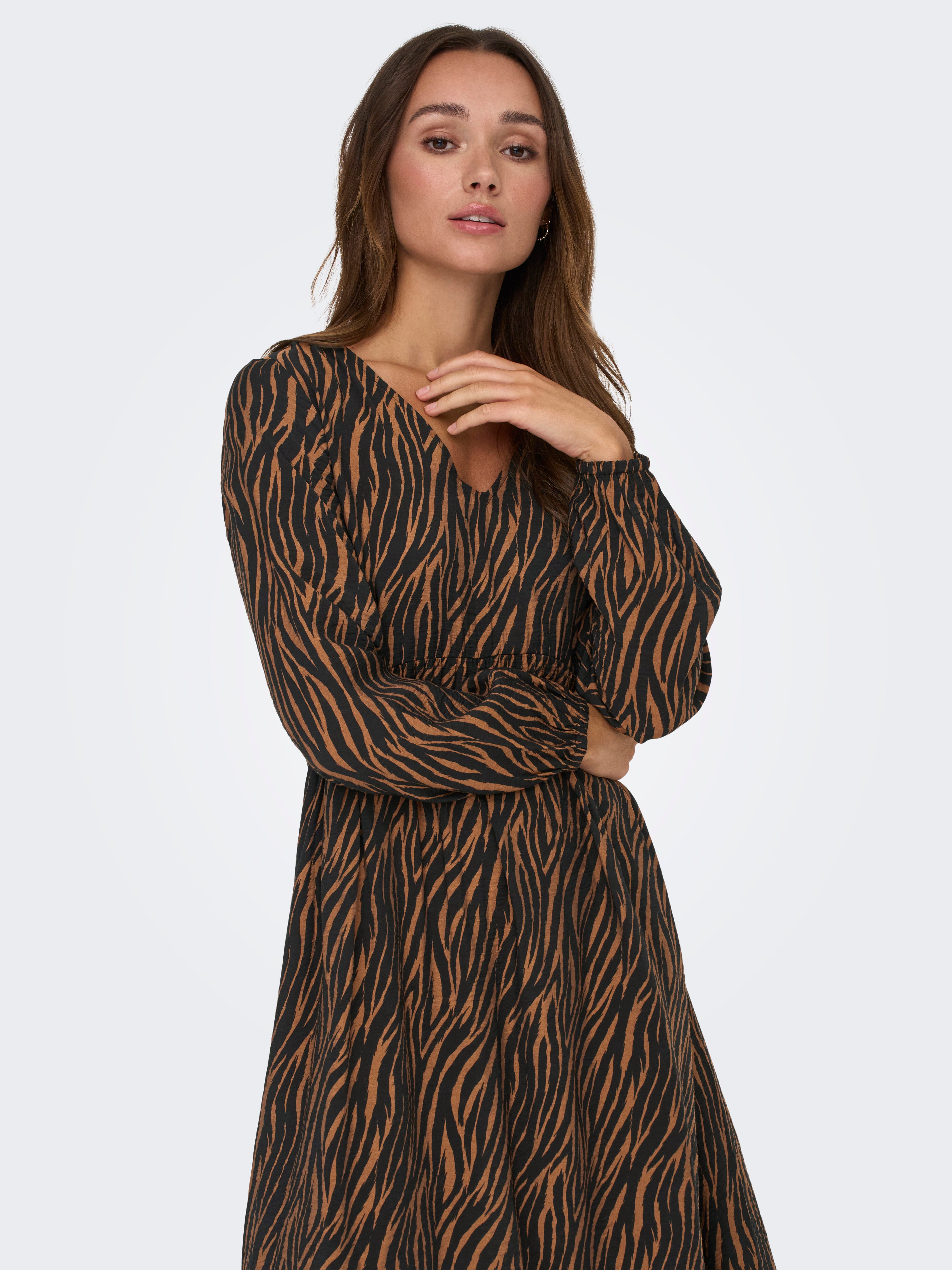 JDYBARBARA Midikleid Black