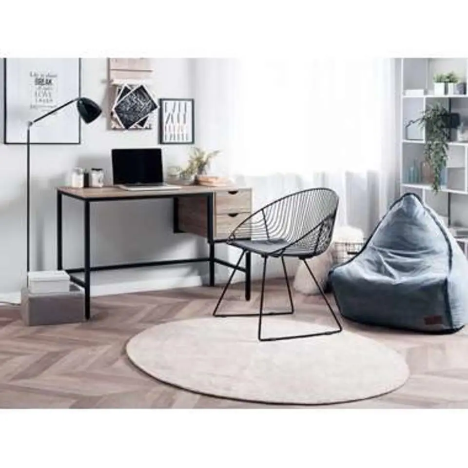 GRANT - Bureau - Lichte houtkleur - MDF