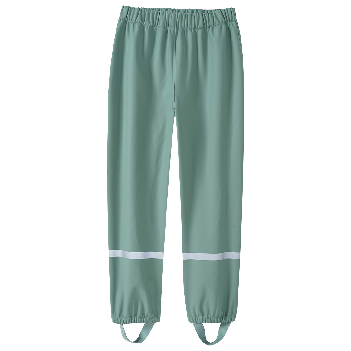 Famy Kinder Regenhose mit Reflektoren salbei