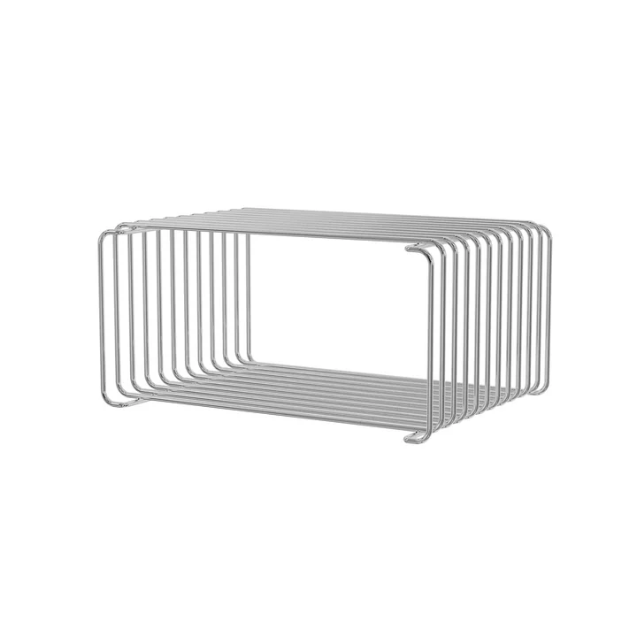 Montana - Panton Wire Half Height Regal 25,7 cm, chrome