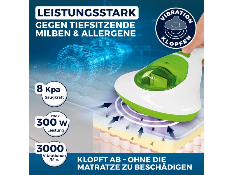 MAXXmee Matratzenreiniger Milbensauger