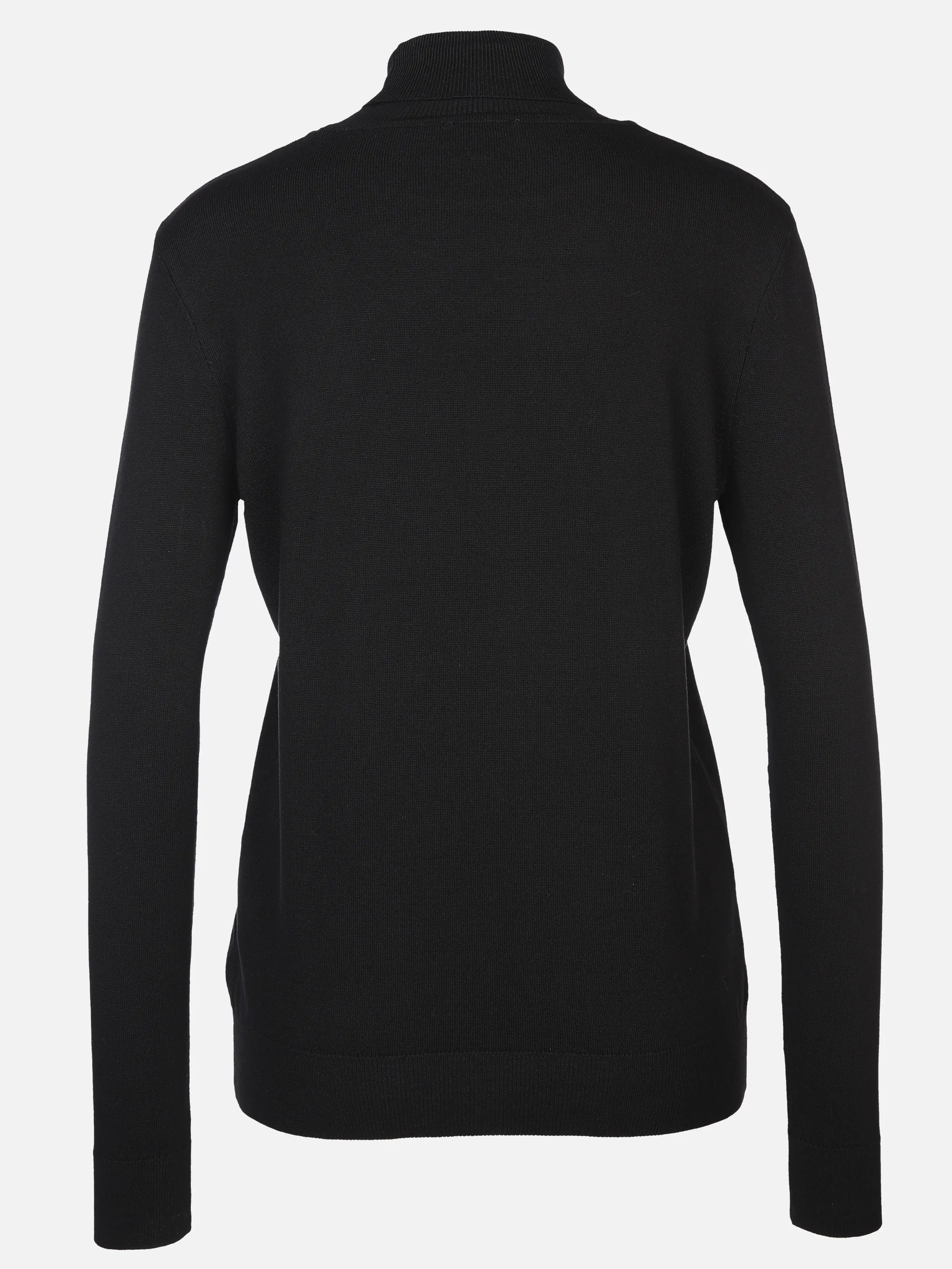 Damen Rollkragen Pullover unifarben