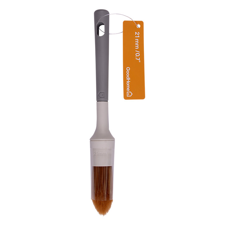 Pinceau à rechampir bois et métal GoodHome 21mm