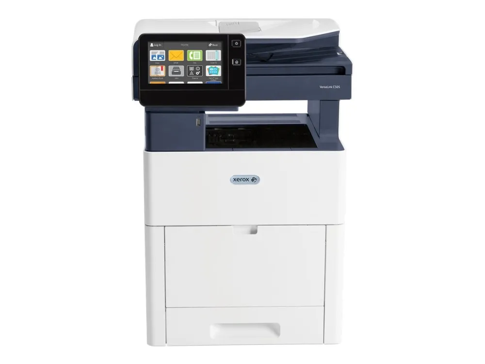 Xerox VersaLink C505/X - Multifunktionsprinter - farve - LED - 216 x 356 mm (original) - A4/Legal (medie) - op til 43 spm (kopiering) - op til 43 spm (udskriver) - 700 ark - 33.6 Kbps - Gigabit LAN, USB vært, NFC, USB 3.0 - Sold