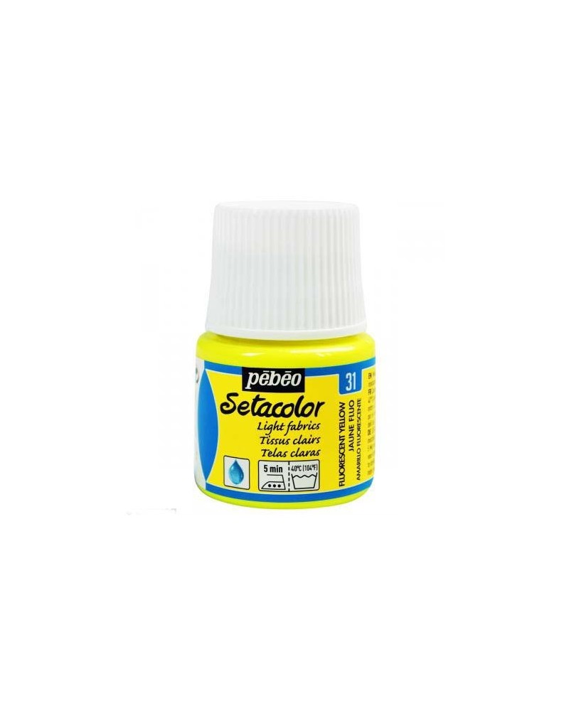 Setacolor tissus clairs Jaune Fluo