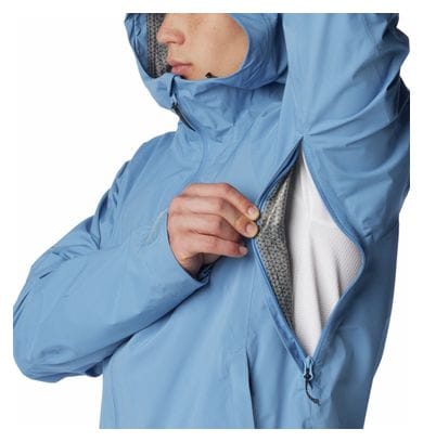 Veste Imperméable Columbia Ampli-Dry II Bleu