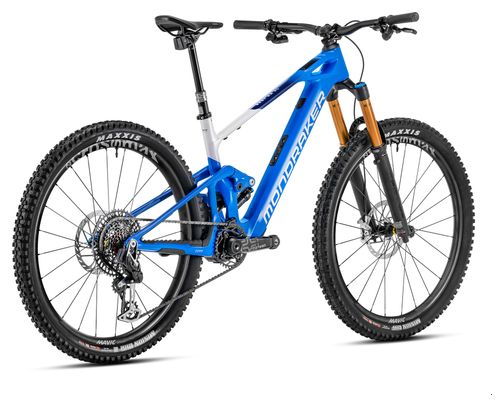 VTT Électrique Tout-Suspendu Mondraker Neat RR SL Carbon Sram XX AXS T-Type 12V 360Wh 29'' Bleu Blanc 2024