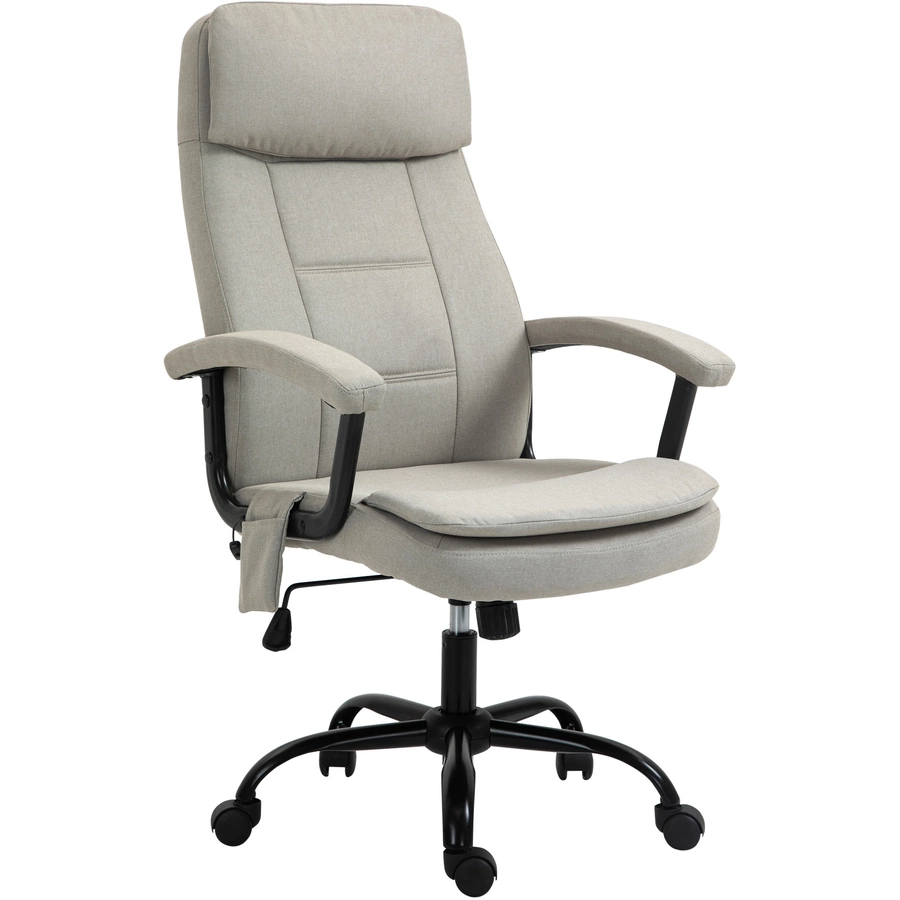 Vinsetto Bürostuhl  mit Massagefunktion beige
