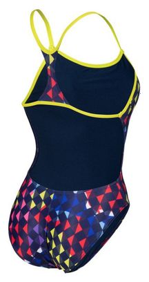 Maillot de Bain 1 Pièce Femme Arena Carnival Swimsuit Booster Back Multi Couleurs