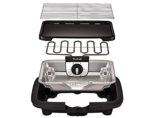 TEFAL - Barbecue électrique Easy Grill 2 en 1