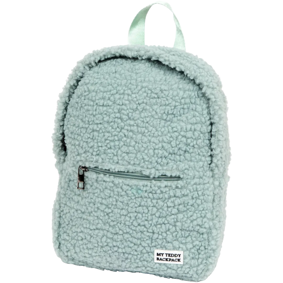 Sac à dos en tissu teddy