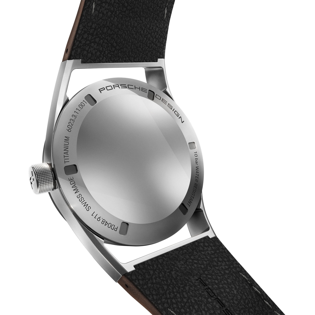 Porsche Design Sport Chrono Subsecond 39 Titanium & Brown