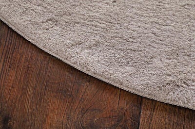 KMCarpets Gulvteppe Rund 120, Soft Greige