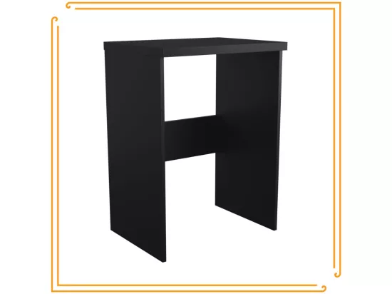 Armoire de salle de bain pour machine à laver et sèche-linge en noir. Idéal pour ranger vos appareils électroménagers.