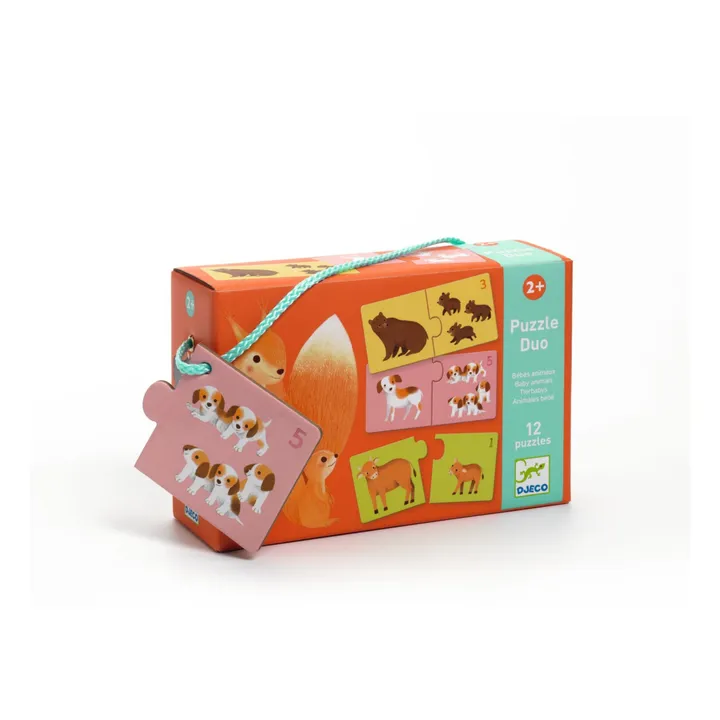 Djeco Puzzles duo-trio Bébés Animaux
