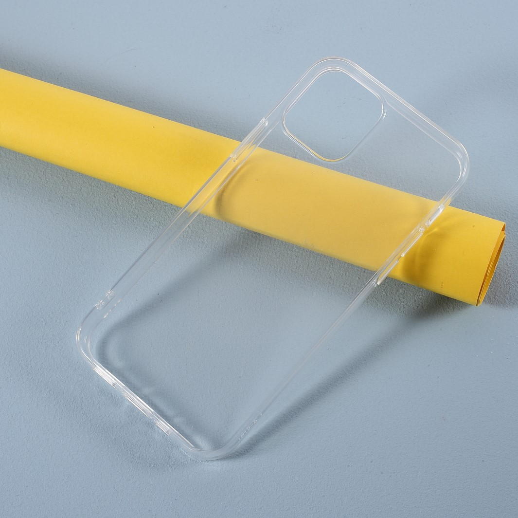 iPhone 12 Gummi Case Hülle Ultra Thin 0.8 mm - Transparent
