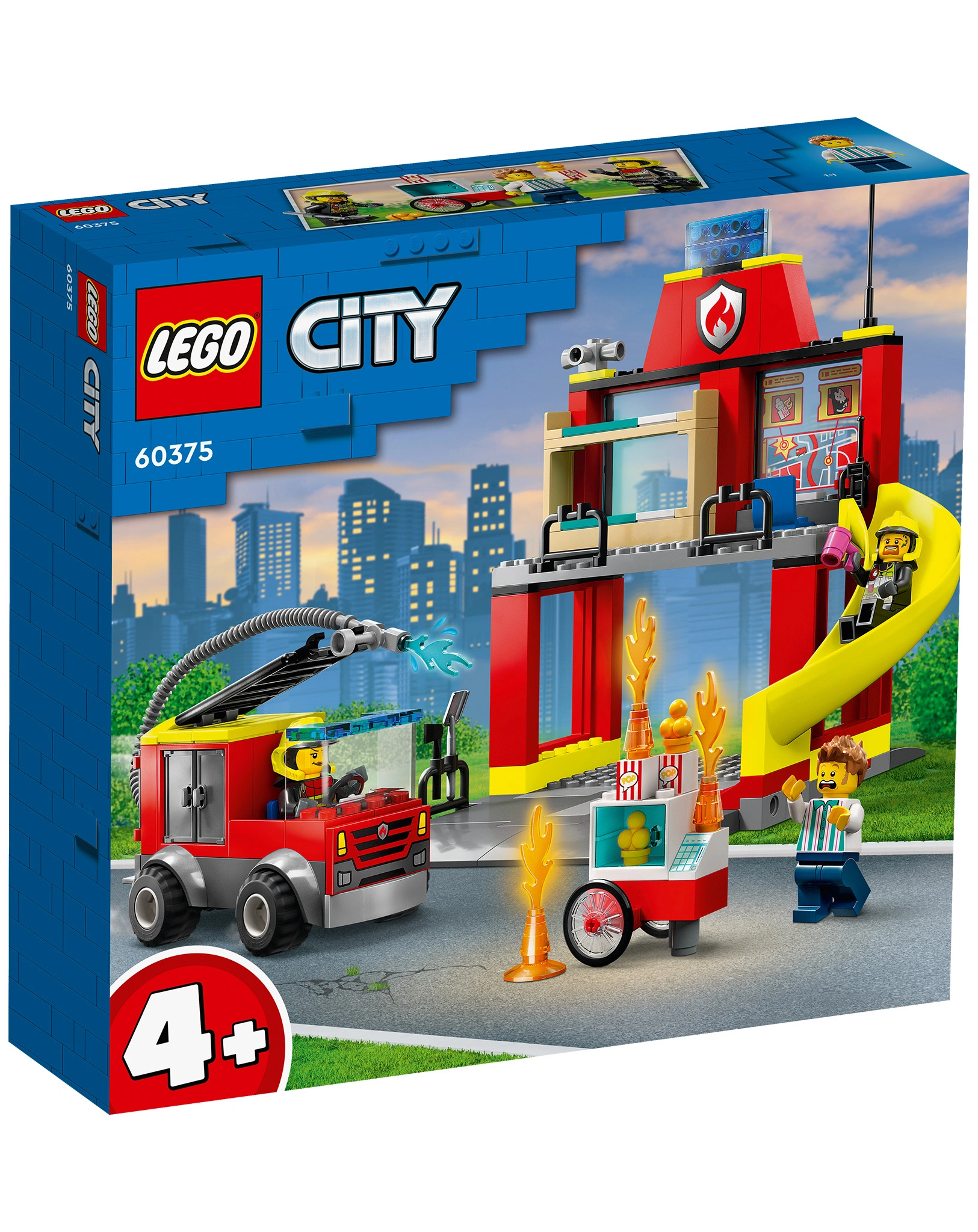 LEGO® City 60375 Feuerwehrstation und Löschauto