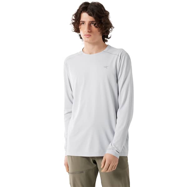T-shirt randonnée ARC'TERYX CORMAC CREW LS M SOLITUDE HEATHER
