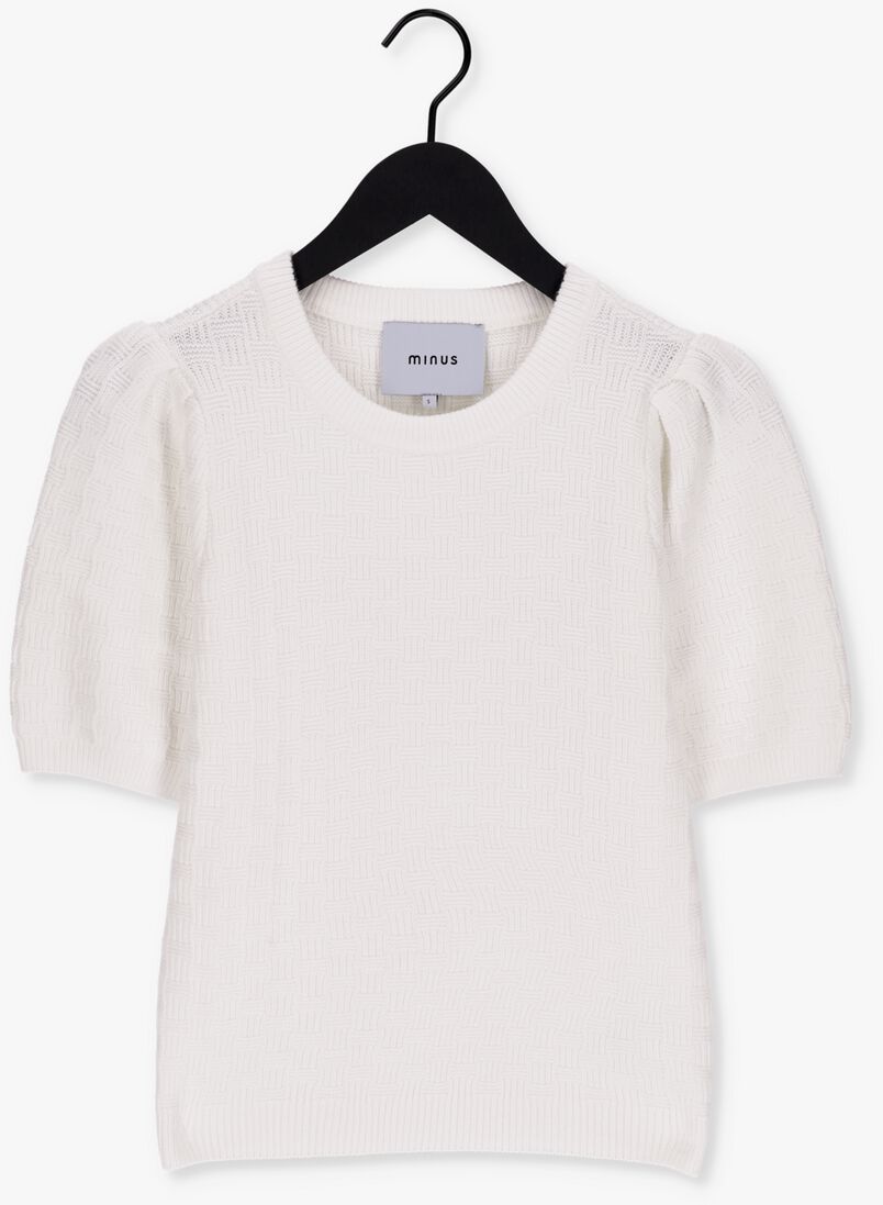 MINUS gebroken wit minus trui jasmine knit tee