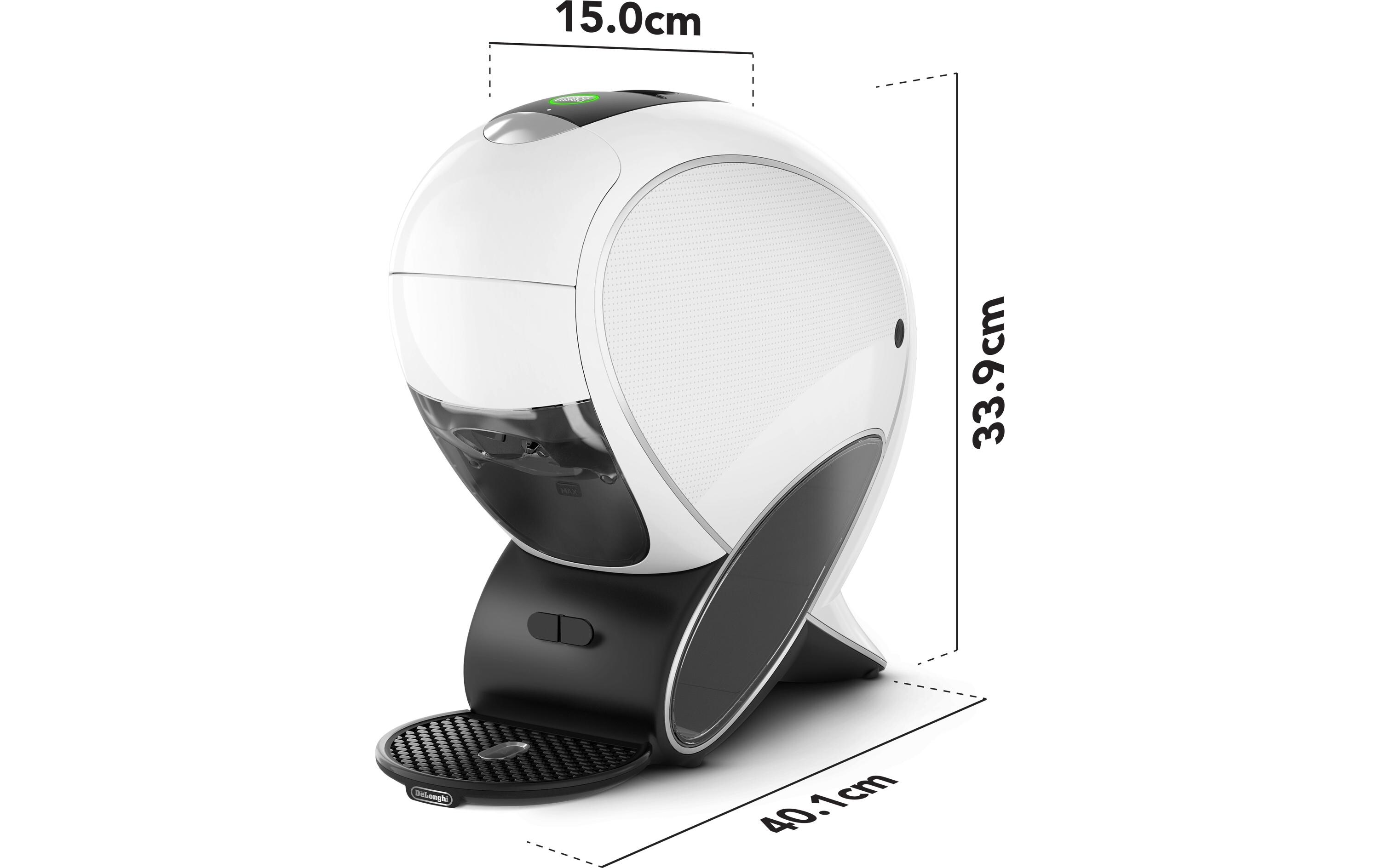 Portionskaffeemaschine Nescafé Dolce Gusto Neo Barista Weiss<br>Einfache Zubereitung von Espressos, Ristrettos, Lungos, Americanos und Slow Brew-Getränken