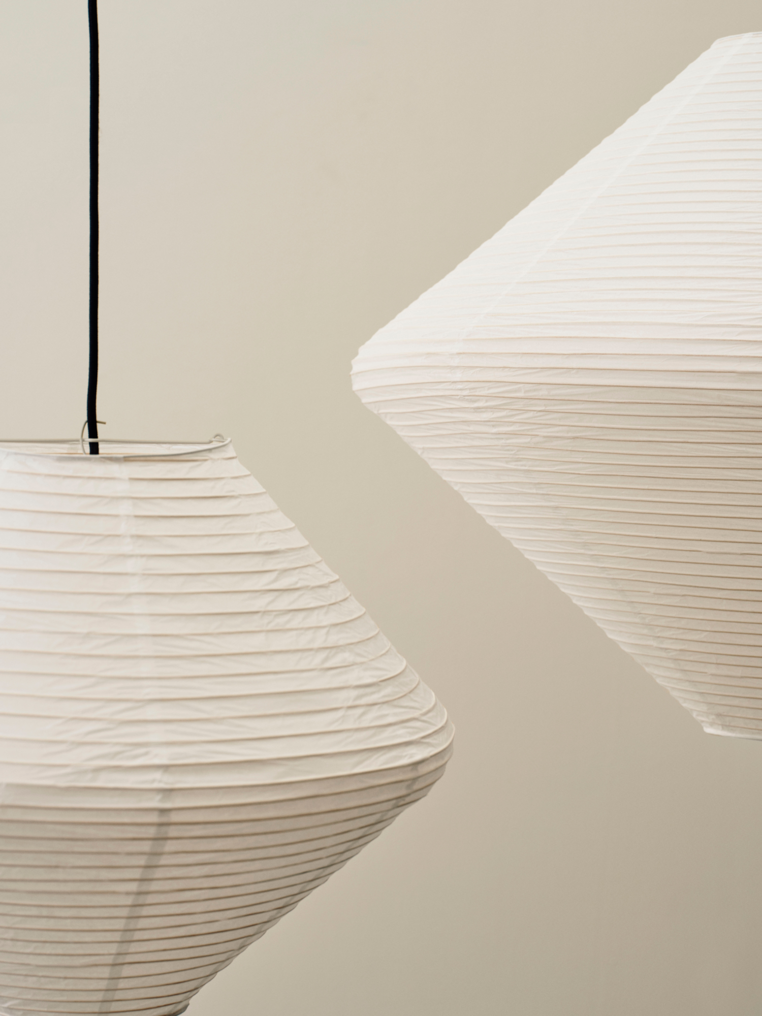 Lampenkap Paper Shade Diamond classic white Ø80 cm