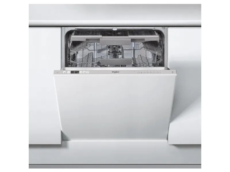 WHIRLPOOL WIC 3C26 F - Opvaskemaskine - Sølv