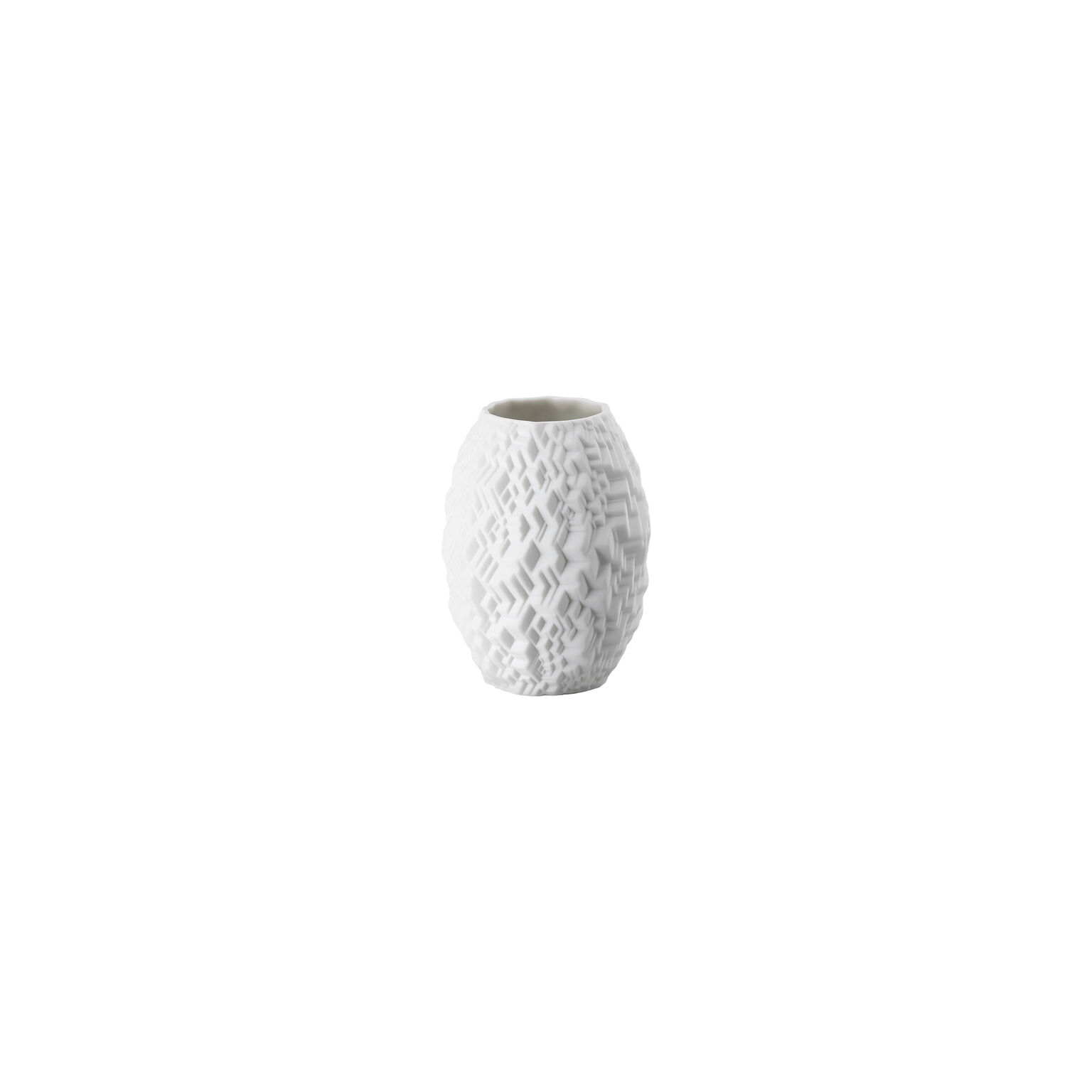 Minivasen Weiss matt Vase 10 cm