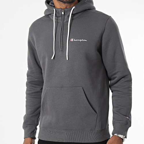 Sweat Capuche 219211 Gris Anthracite