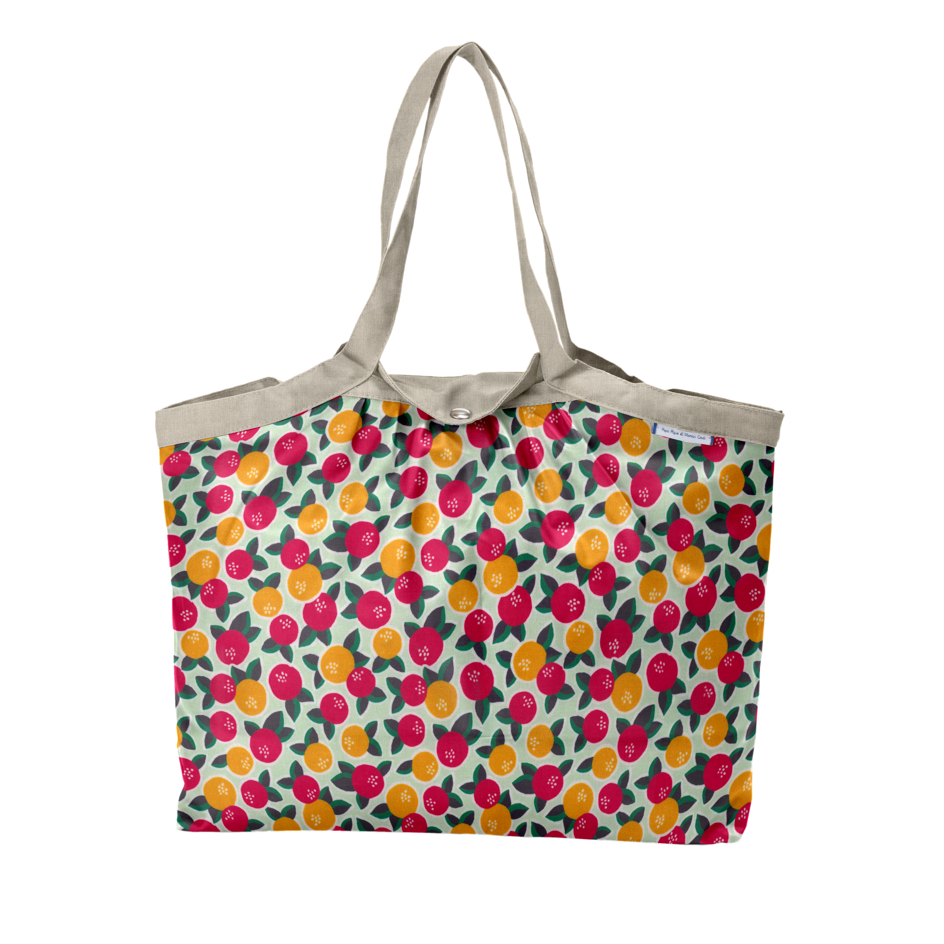 Sac Cabas Moyen Agrumes Pop