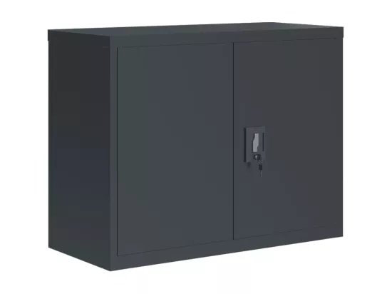 Classeur anthracite 90x40x70 cm acier