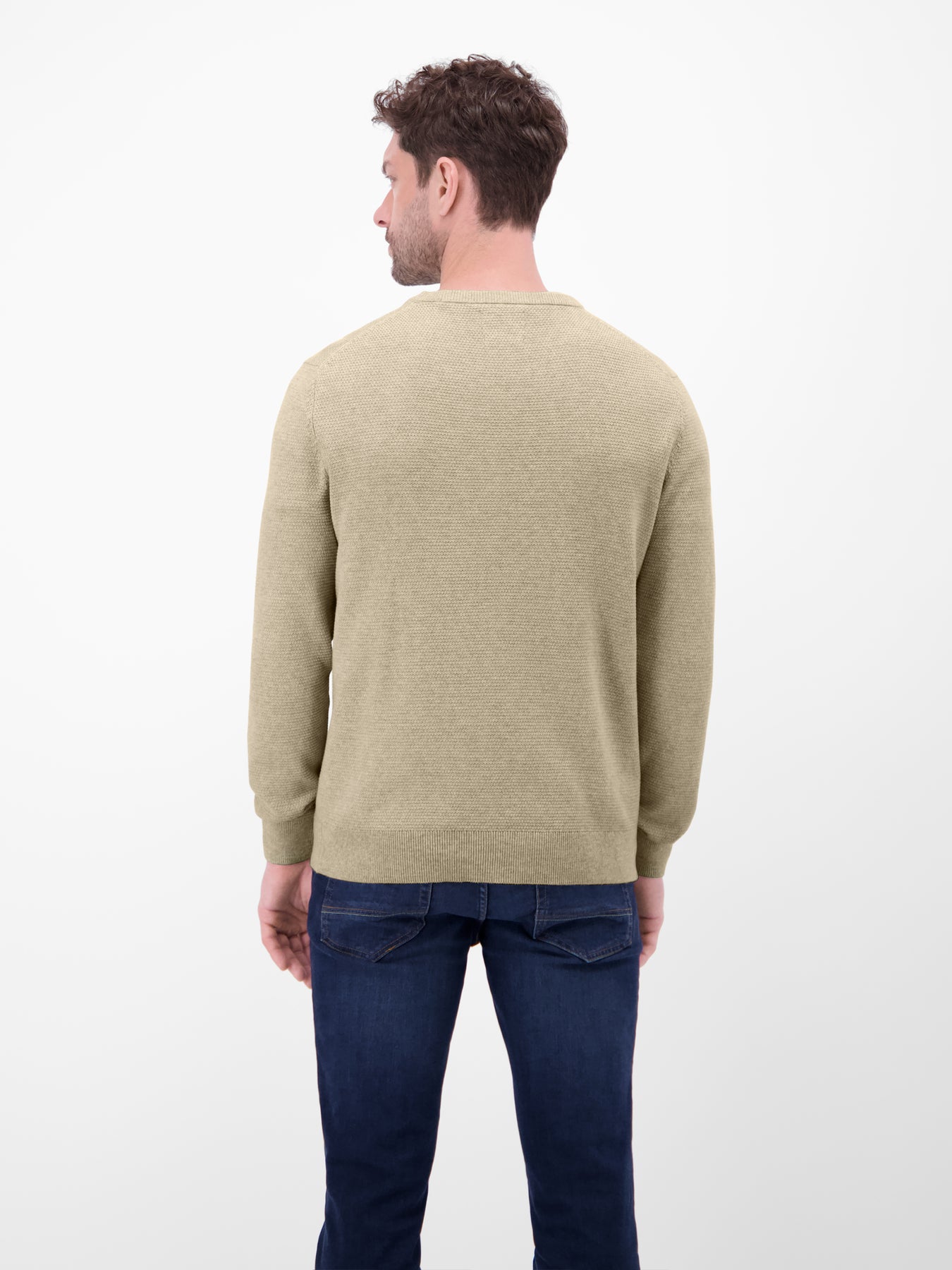 Herren Strickpullover in Twist-Struktur