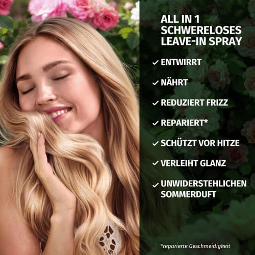 Herbal Essences Schwereloses All In 1 Leave-In Spray mit Rosenduft