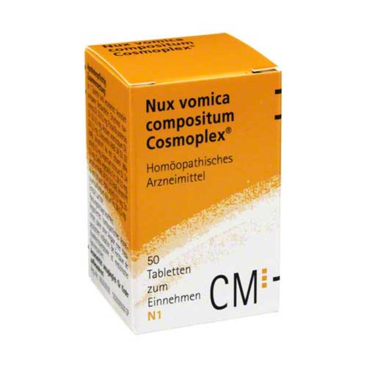 Nux vomica Compositum Cosmoplex Tabletten, 50 St