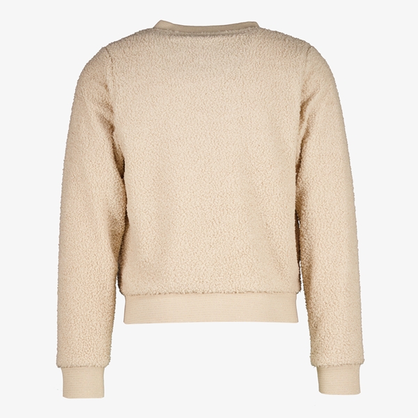 TwoDay meisjes teddy vest beige