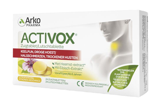Arkopharma Activox Keelpijn Zuigtabletten 24ZTB