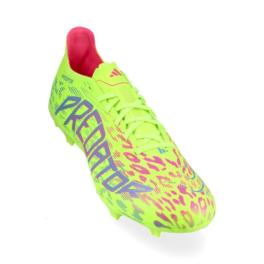 adidas Predator League FG/AG Mystic Victory - Lucid Lemon/Lucid Pink/Blue Fusion
