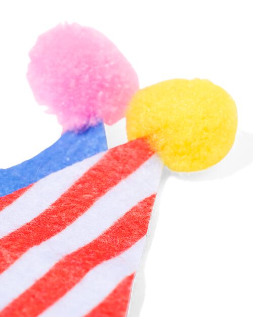 chapeau de fête bouffon en tissu