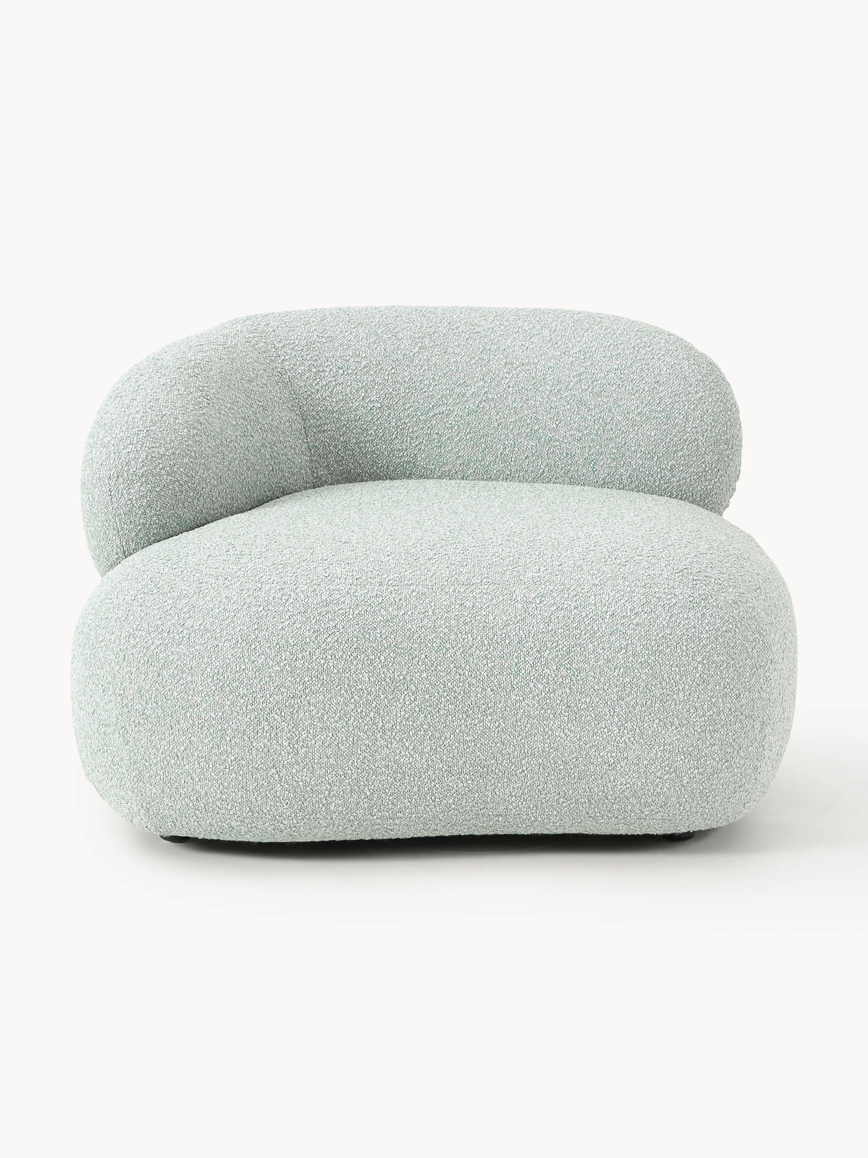 Bouclé loungefauteuil Alba
