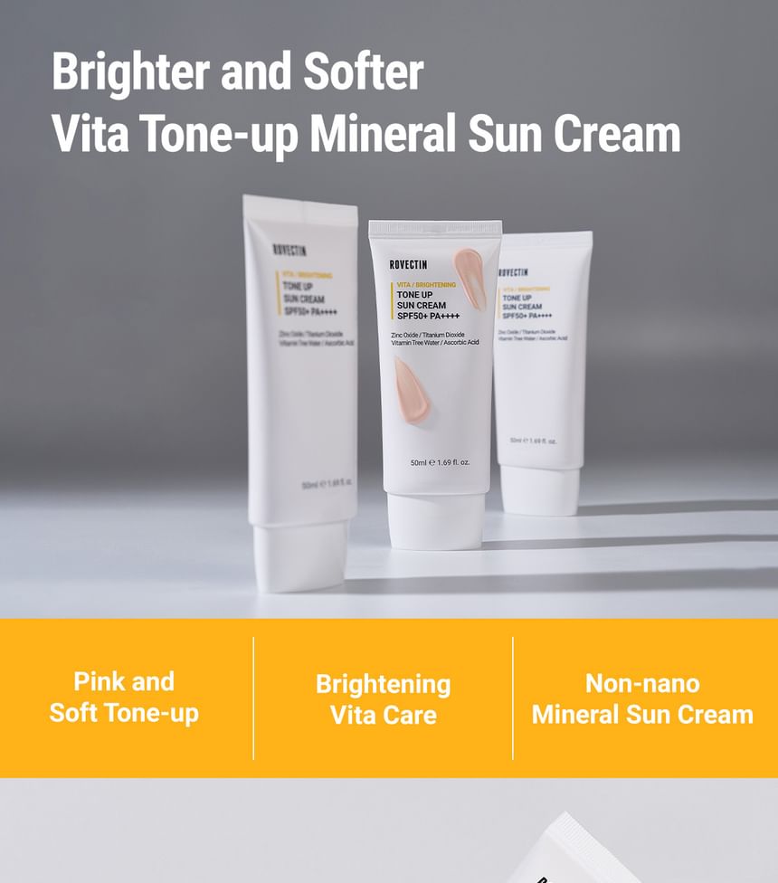 ROVECTIN - Vita Tone Up Zonnecrème