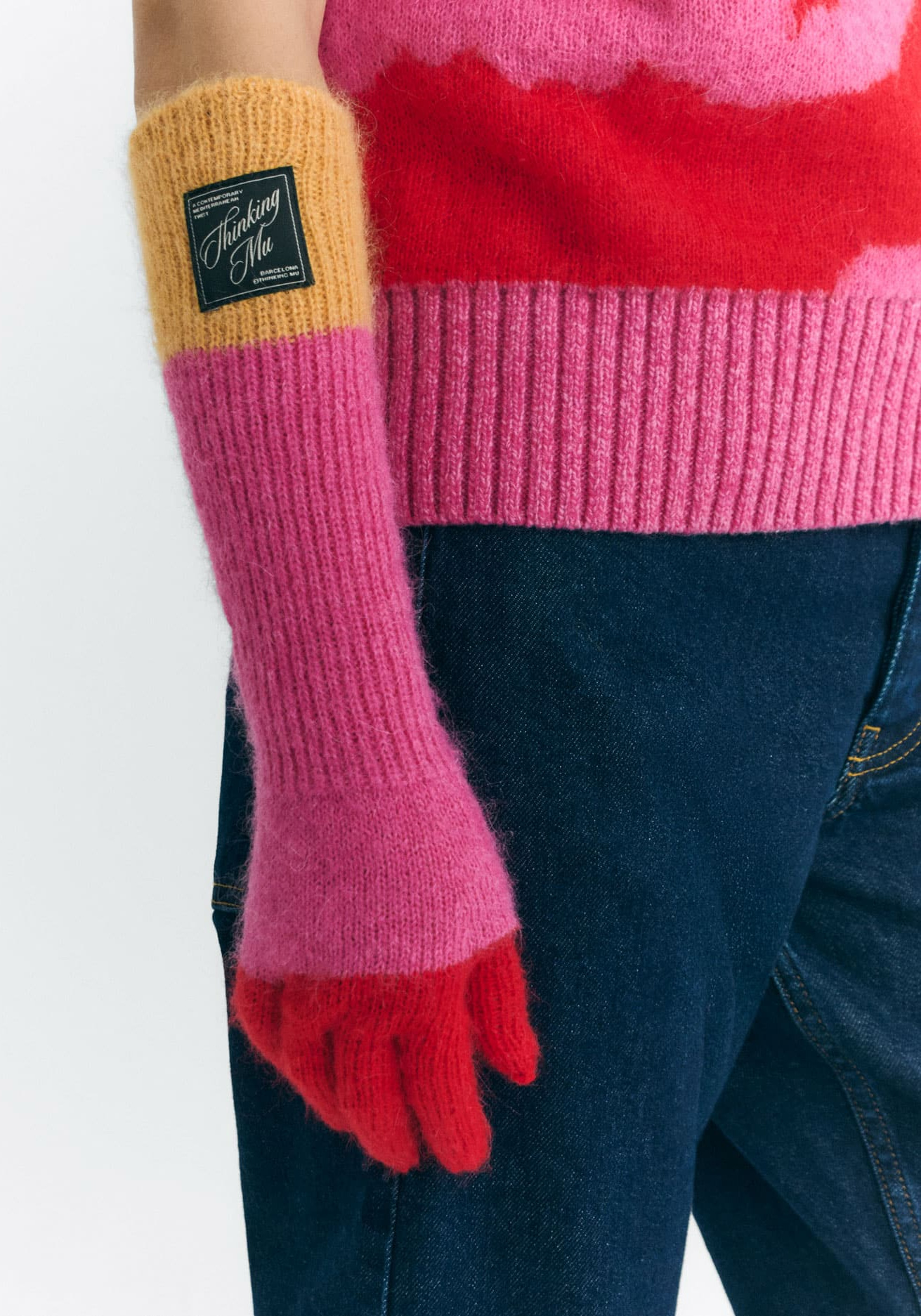 Thinking Mu Handschuhe Maggie Pink