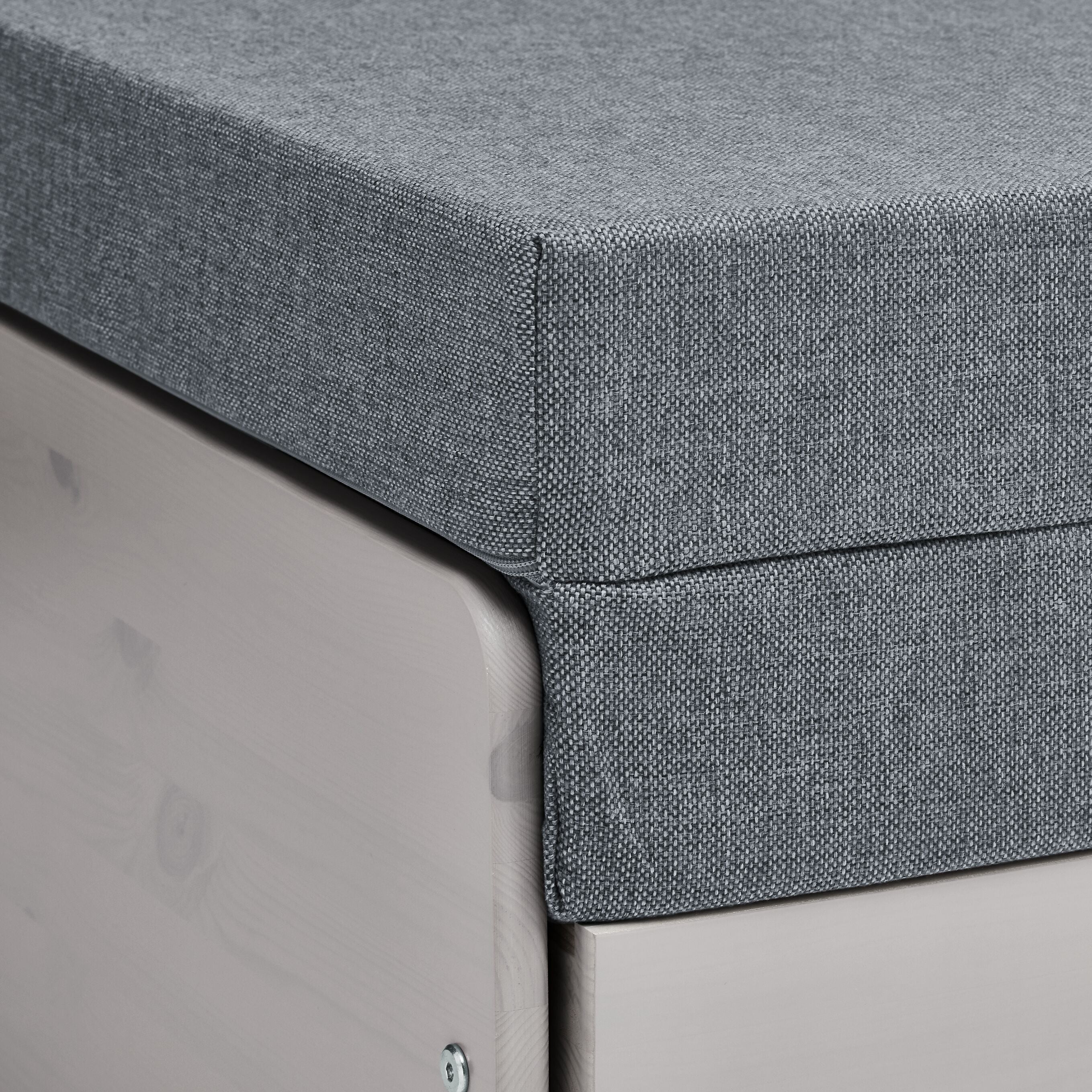 Flexa CLASSIC Bettsofa inkl. Matratze - Grau / B: 117.5 cm x T: 98.0 cm x H: 75.0 cm