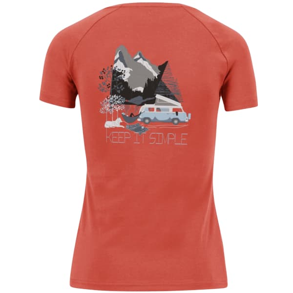 T-shirt KARPOS GENZ W T-SHIRT HOT CORAL