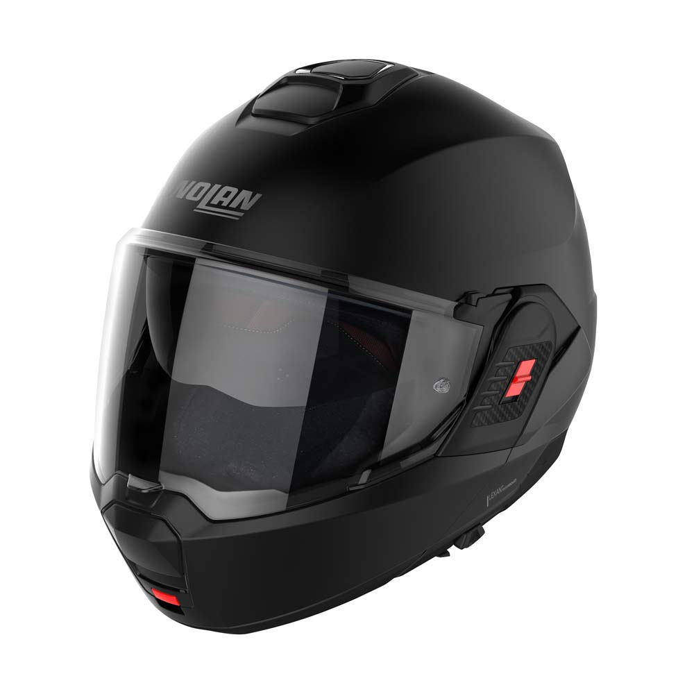Nolan - Casque N120-1 Classic N-Com Noir Mat